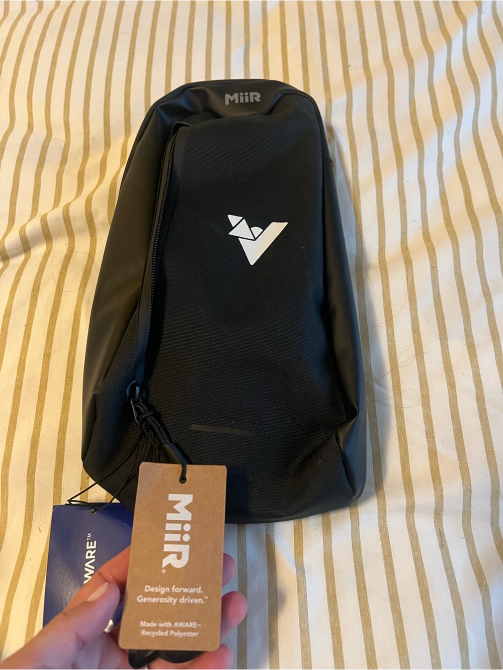 Black Sling Pouch - Compact Everyday Carry